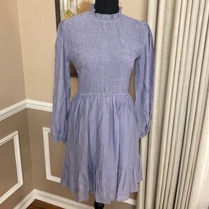 Berryou Lilac Colored Lined Dress Medium NWT